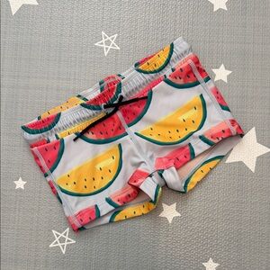 Tea Collection - Watermelon Swim Shorts, Size 3